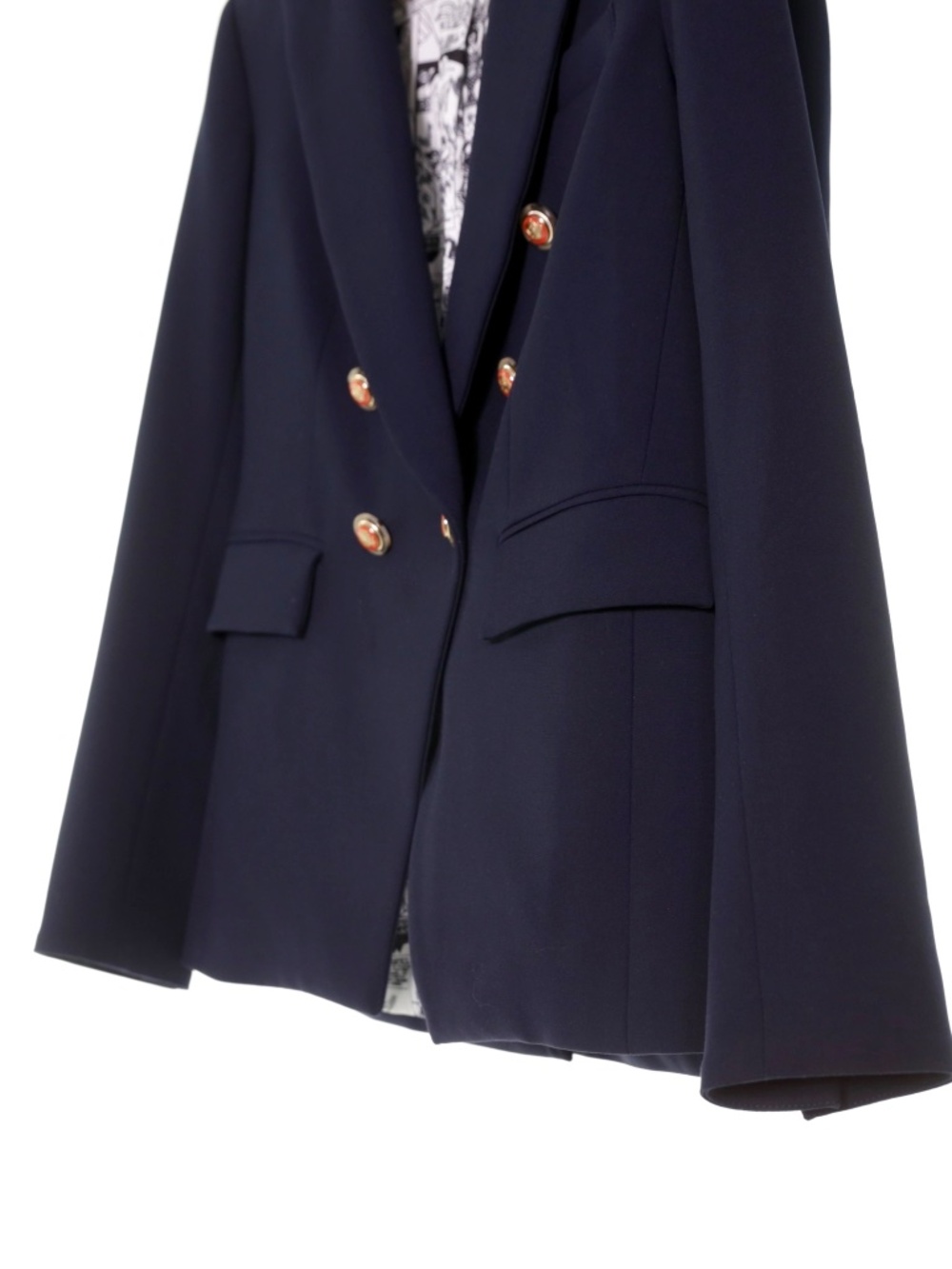 Veronica Beard x Wonder Women Miller Dickey Navy Jacket Blazer 8 RARE Collector - Picture 8 of 12